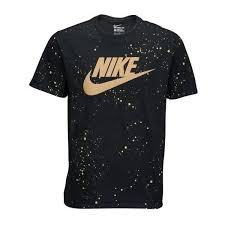 Black And Gold Nike Outfit Mens Mens Nike T Shirts Champs Sports 30 Found On Polyvore Featuring Men S Fashion Men S Clothing Men S Shir Nike Mens Shirts Mens Shirts Mens Sports Shirts