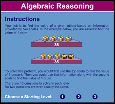 Math Game Algebra Reasoning Math Common Core Math Standards Algebraic Thinking
