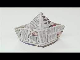 How To Make Paper Hats Youtube