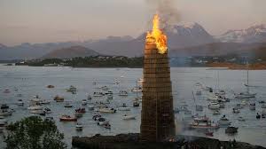 For safety, you'll find the towers next to lakes. Folg Verdsrekordbalet Direkte Nyss