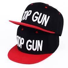 Top Gun Hat Classical Snapback Hat For Men Personality Fashion Baseball Cap For Women Workaholics Casual Gun Hip Hop Caps Shopee Philippines