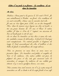 Questionnaire sur les lettres des poilus andré fribourg et etienne tanty. Lettre D Un Poilu A Sa Femme Les Conditions De Vie Dans Les Tranchees Lettre Type Mog59