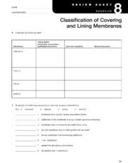 Covering And Lining Membranes Classification Of Covering