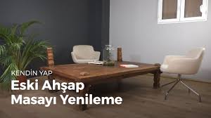 Kendin Yap Eski Ahsap Masayi Yenileme Kendin Yap Youtube