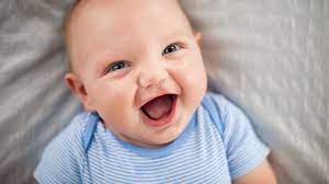 Um welches geschlecht handelt es sich bei meinen. 4 Bis 6 Monat Babys Erstes Lachen Und Quietschen Netmoms De