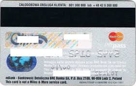 Partnerem strategicznym jest commerzbank ag, który w 1995r. Bankkarte Miles More Bre Bank Sa Multibank Mbank Polen Col Pl Mc 0150