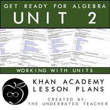 Khan Academy Math Lessons Get Ready For Algebra 1 Working With Units In 2020 Math Lessons Math Lesson Plans Powerpoint Lesson Plans