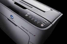 The driver is ljet4 , just found some similar model of printer with ljet4 sufix on name . Amazon Com Konica Minolta Magicolor 1600w Impresora Laser Productos De Oficina
