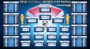 Jadwal Pertandingan Piala Dunia 2018 Dari Awal Hingga Akhir Dunia Piala Dunia Rusia