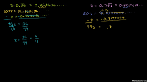 How do i convert a decimal to a fraction. Converting Repeating Decimals To Fractions Part 2 Of 2 Video Khan Academy