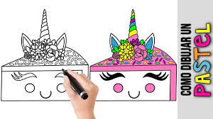 Como Dibujar Un Pastel Unicornio Kawaii Dibujos Faciles Para Dibujar Pa Dibujos Faciles Para Dibujar Kawaii Dibujos Una coleccion de unicornios ¿los estas buscando para hacer un dibujo? como dibujar un pastel unicornio kawaii