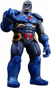 Darkseid (pronounced darkside) is a powerful new god and the tyrannical ruler and supreme monarch of the planet apokolips, a sadistic, personified, aggressive and merciless tyrant who has invaded and conquered multiple worlds throughout the entire multiverse. Amazon Com Dc Collectibles Justice League Darkseid Deluxe Action Figure Toys Games