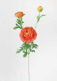 Maybe you would like to learn more about one of these? Colorful Faux Flowers At Afloral Com Orange Silk Ranunculus