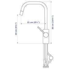 Kitchen taps kitchen interior organisers kitchen organisers sorting solutions wall organisers kitchen decoration kitchen lighting curtains, blinds and fabrics. Almaren Kitchen Faucet With Pull Out Spout Stainless Steel Color Ikea