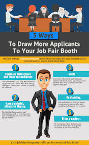 5 Ways To Draw More Applicants To Your Job Fair Booth Job Fair Booth Job Fair Job Recruiters