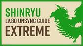 Welcome to my ffxiv raid guides! Ffxiv Shinryu Extreme Unsynced Mount Farm Guide Cc Youtube