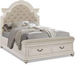 Dressed in a stunning solana finish, the zephyr bedroom set does an excellent job at turning heads. Mayfair Upholstered Storage Bed Value City Furniture