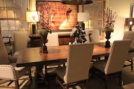 We have a luxurious selection of rustic dining tables, chairs, buffets, and benches in a variety of styles and chic lodge designs. Decorative Western Dining Room Centerpiece Stowers Furniture Stowers Furniture