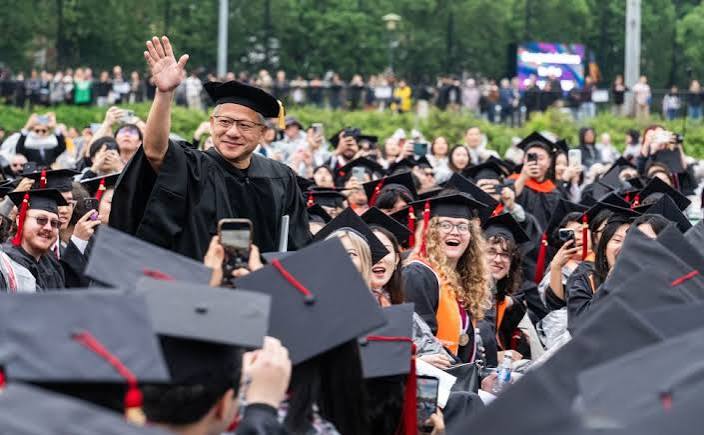 Jensen Huang's A.I. Advice to College Graduates: 'Run, Don't Walk' |  Observer