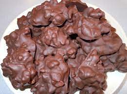 Chocolate Nut Cranberry Clusters Recipe Just A Pinch Recipes Chocolate Nuts Recipes Chocolate Nuts Clusters