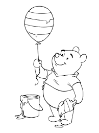 Winnie The Pooh With Balloon Google Search Ausmalbilder Ausmalbilder Zum Ausdrucken Kostenlos Ausmalbilder Kinder