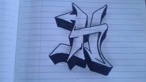 Maybe you would like to learn more about one of these? Graffitiart Shnseamo Tutorial Font Graffiti 3d Letter H Https Youtu Be T0uuqv4rhqo Facebook