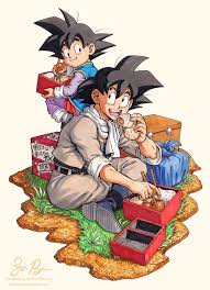 Goku Goten Like Father Like Son Anime Dragon Ball Dragon Ball Art Goku And Gohan