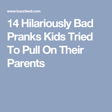 Mickey mouse, minnie mouse, woody & bo peep and lightning mcqueen are here to help you start on the right foot with their words of encouragement! 14 Hilariously Bad Pranks Kids Tried To Pull On Their Parents Good Pranks Pranks Kids