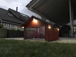 Switzerlands Coolest Robot Lawn Mower Garage For Husqvarna Automower 310 315 420x 450x With Solar Powered Led Wit Lawn Mower Robotic Lawn Mower Husqvarna