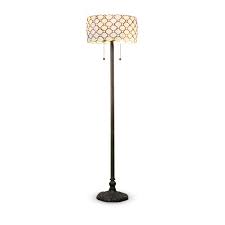 Dimond lighting, uttermost, currey and company, quoizel Serena D Italia Tiffany Style Floor Lamp With Contemporary Diamond Pattern Stained Glass Lamp With Jewels Standing Lamp With Double Pull Chain White Buy Online In Bahamas At Bahamas Desertcart Com Productid 16578170