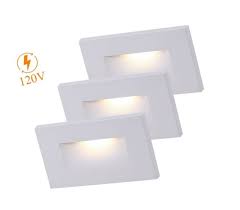 Cloudy Bay 120v Dimmable Led Indoor Outdoor Step 3 Pack 3000k Warm White For Sale Online Ebay