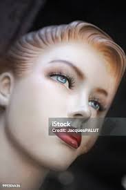 Cracked Mannequin Stock Photo