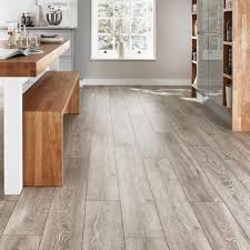 Howdens Professional Fast Fit V Groove Light Grey Oak Laminate Flooring 2 22m Pack Light Grey Oak Flooring Light Grey Flooring Gray Oak Floor