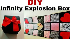Happy Birthday Diy Surprise Box For Boyfriend Diy Infinity Explosion Box How To Make Explosion Box Youtube Diy Exploding Box Explosion Box Birthday Explosion Box
