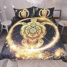 Golden Turtle Bedding Set Duvet Bedding Sets Beautiful Bedding Sets Bedding Sets