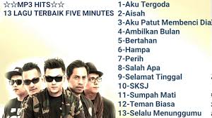 Mp3 Hits 13 Lagu Terbaik Five Minutes Youtube