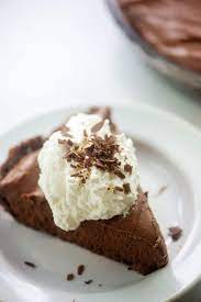 Rich & Decadent Keto Chocolate Pie - That Low Carb Life