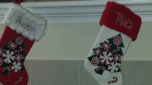 Decorated Stockings Personalized Names With Glue Glitter Glitter Pens And Cotton Balls Christmas Stocking Decorations Decorated Stockings Christmas Stockings