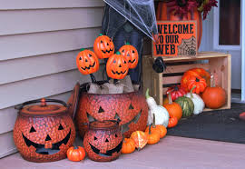 5 out of 5 stars. Cute Halloween Front Door Decorating Country Door Blog