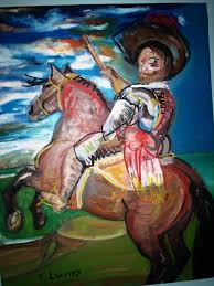Aguafuerte sobre papel avitelado, crema, 630 x 450 mm. Conde Duque De Olivares Eduardo Lacarra Villalba Artelista Com