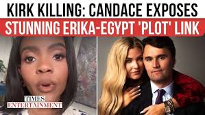 Charlie Kirk's Widow Erika Is The 'REAL PLOT'? Candace Owens SHOCKS With  Egypt Planes Claims