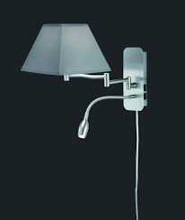 Recessed lighting trims 13 inches to centimeters tablet hotels. Wall Reading Lamp Hotel 27 X 20 Cm Steel Grey Silver Wall Lights Indoor Lighting Home And Garden Shopinbit Easy Shopping With Bitcoin