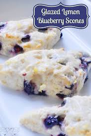 The Best Glazed Lemon Blueberry Scones Recipe Scone Recipe Perfect Breakfast Recipes Blueberry Scones Recipe