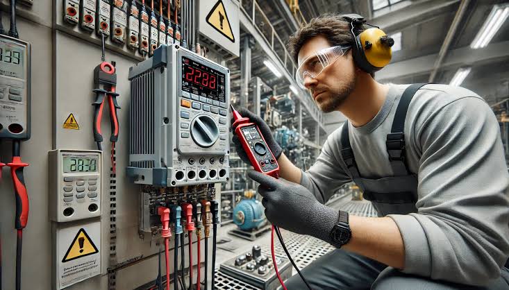 How to Test a Variable Frequency Drive (VFD) with a Multimeter - راهنمای انتخاب اینورتر بر اساس توان الکتروموتور (از ۰.۷۵ تا ۳۱۵ کیلووات) + جدول انتخاب تخصصی | تجهیز مارکت |  تعمیر اینورتر | تعمیرات اینورتر | جدول انتخاب اینورتر | توان اینورتر برای موتور | جریان موتور و اینورتر  | خرید اینورتر صنعتی  | راهنمای انتخاب VFD | اینورتر ۳۰ کیلووات | اینورتر ۱۱۰ کیلووات | اینورتر ۳۱۵ کیلووات | انتخاب اینورتر | انتخاب اینورتر بر اساس توان موتور | اینورتر مناسب موتور  | انتخاب درایو صنعتی | کنترل دور موتور صنعتی | اینورتر کنرون | تعمیر درایو بونفیلیولی | تعمیر اینورتر ssi | تعمیر اینورتر آکوپوس | تعمیر اینورتر b&r | تعمیر اینورتر بی اند آر | تعمیر اینورتر اینوونس
