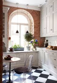 white checkered floors decor ideas