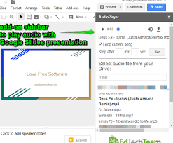 Check spelling or type a new query. How To Play Audio With Google Slides