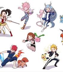 Due to her quirk, her skin is a light shade of pink, and she has somewhat square shaped eyes, with a black sclera and yellow irises, and notably long eyelashes below and around the sides. My Hero Academia Anime Pfp And Anime Image 7632936 On Favim Com