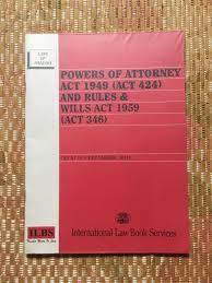 Power of attorney is the designation of granting power to a person (agent) to handle the affairs of someone else (principal). Free Postage To Wm Law Statute Power Of Attorney Act 1949 Books Stationery Books On Carousell