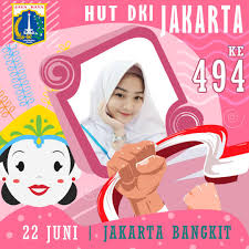 Hal itu tertuang dalam ingub nomor 40 tahun 2021 tentang. 50 Link Twibbon Hut Dki Jakarta 2021 Yang Ke 494 Beritapppk Com