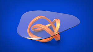 Mobius has a geometric yet flowing shape with material that gives it a modern futurist. Mobius Trefoil Knot Coffee Table Iv 3d Cad Model Library Grabcad